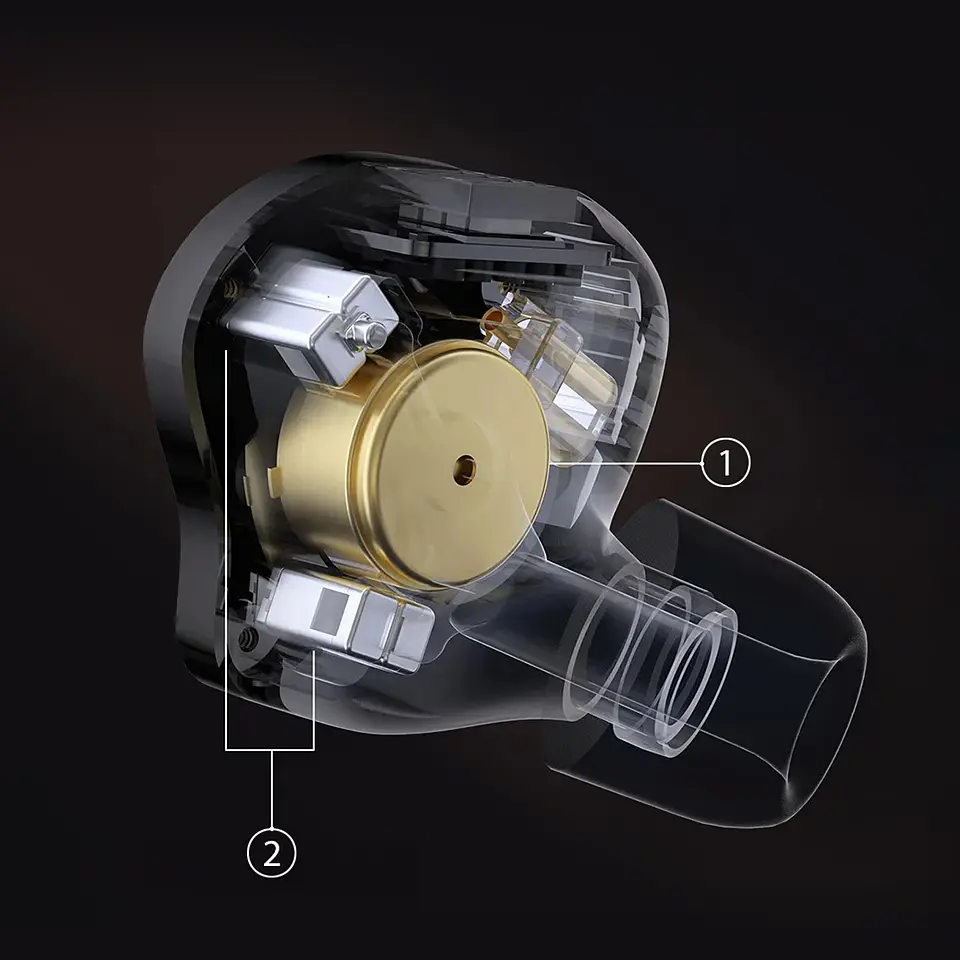 Audífonos KZ ZS10 Pro 2 10 Driver Hibridos | Sin Mic 5