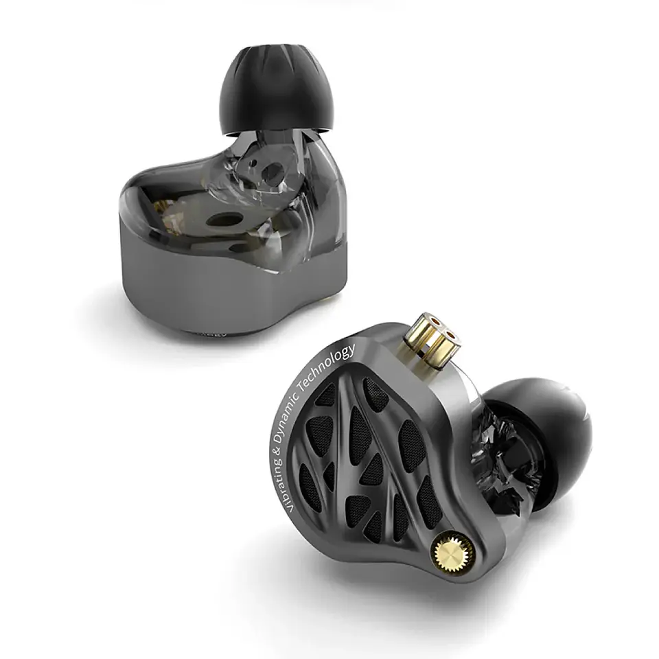 Audífonos KZ Vibe X 4DD con Sistema de Vibración | Sin Micrófono 4
