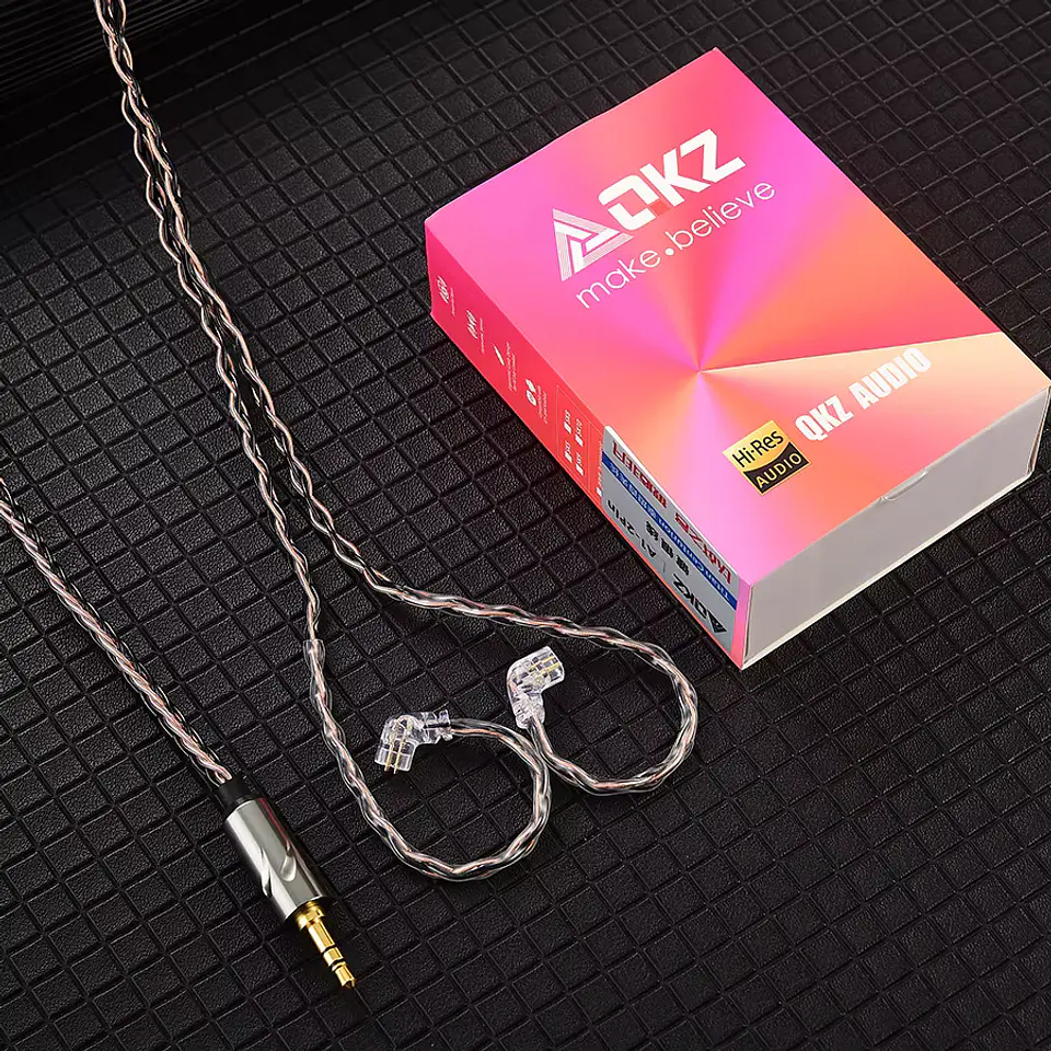 Cable Actualización QKZ T1 8 Hilos 200 Núcleos 3.5mm 9