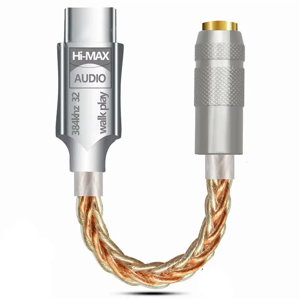 Adaptador Amplificador DAC USB-C a Jack 3.5mm Hi-Res Audio 6