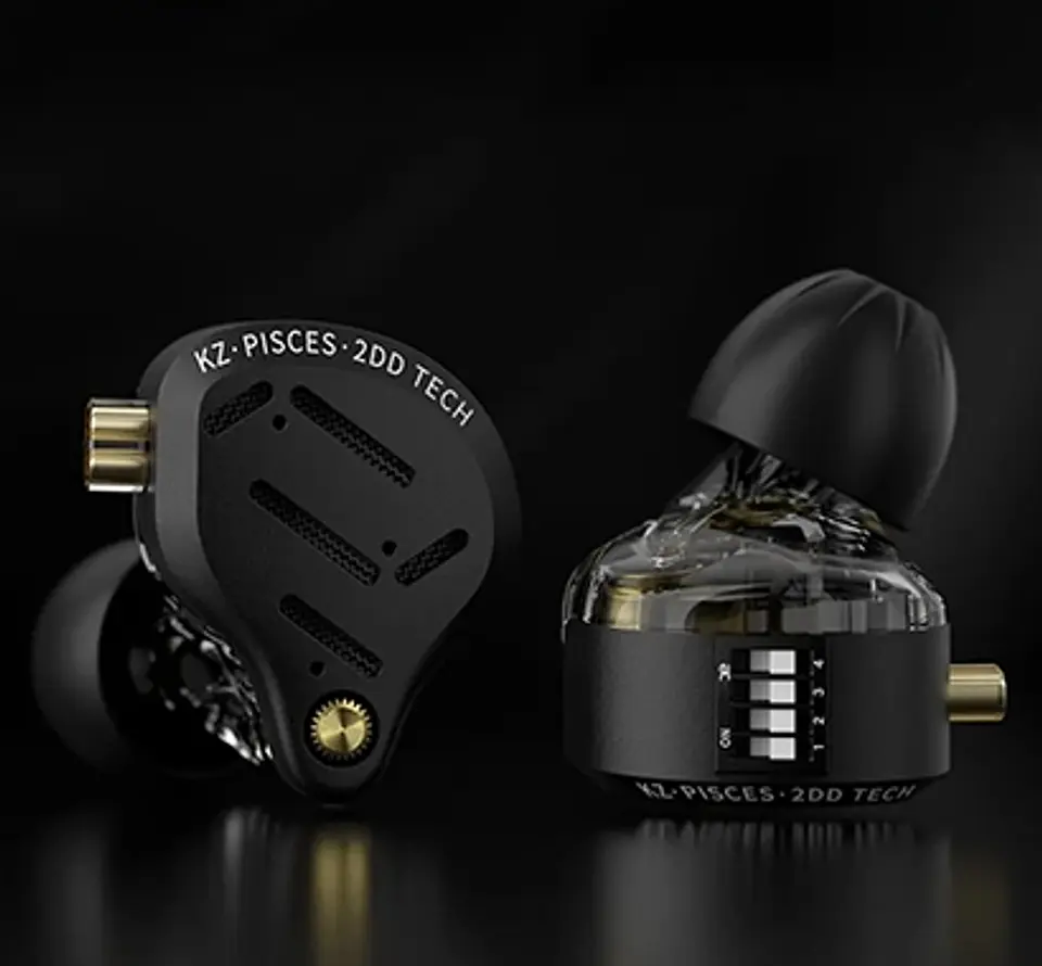 Audífonos KZ Pisces Hifi 4 Driver Switches | NO MIC 5