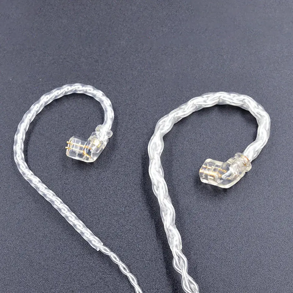 Cable Original KZ Pin C Silver Plated Jack 3.5 6