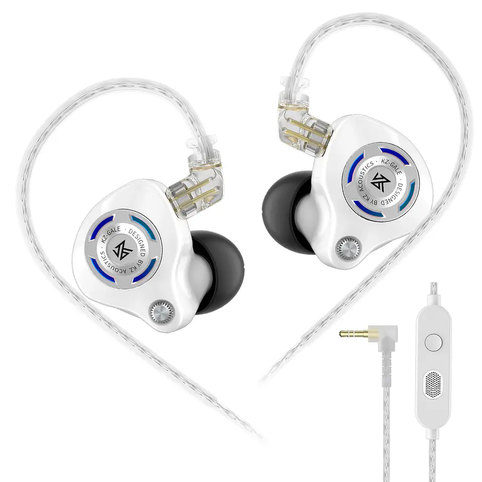 Audífonos KZ Gale Gamer Hifi IEM 2DD | Con Micrófono 2