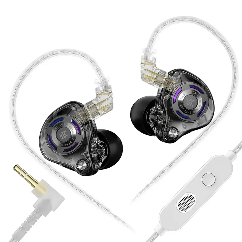 Audífonos KZ Gale Gamer Hifi IEM 2DD | Con Micrófono 1