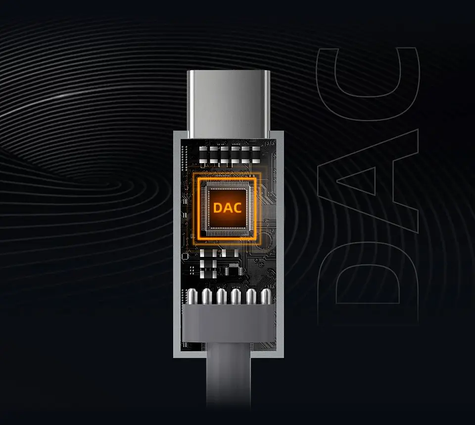 Cable KZ M2 Silver Plated USB-C con DAC y modos de Ecualización 8
