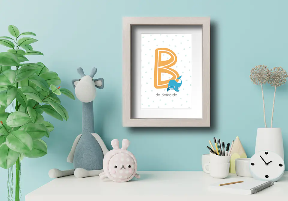 Ilustração Personalizável - Nome A5 3