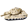 Juguete Tanque Guerra Militar Luz/ Sonido/ Fricción DBG1668 3