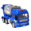 Juguete Camión Hormigonera Luz Sonido Fricción DBG1678 Azul 4