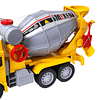 Juguete Camión Hormigonera Sonido Fricción DBG1678 Amarillo 4
