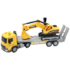 Juguete Camión Plataforma Y Excavadora Luz Sonido DBG1679 3