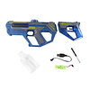 Juguete Pistola Lanza Agua 2 En 1 Recargable DBG1658BL Azul 8