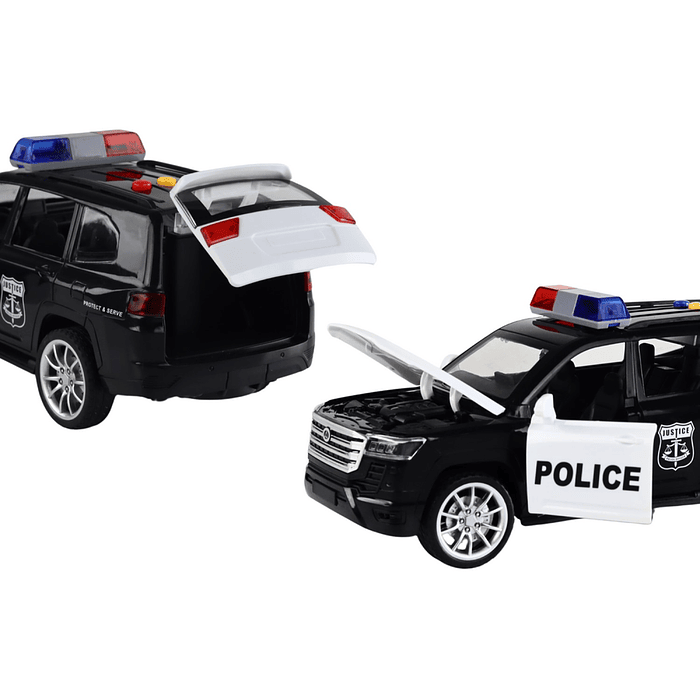 Juguete Camioneta Policía Luces Sonidos Interactiva DBG1682 3