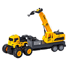 Juguete Camión de Remolque con Grúa Fricción DBG1688 1