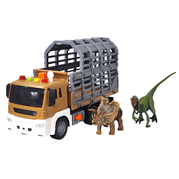 Juguete Camión Remolque Luces Sonidos Dinosaurios DBG1613