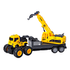 Juguete Camión de Remolque con Grúa Fricción DBG1688 5