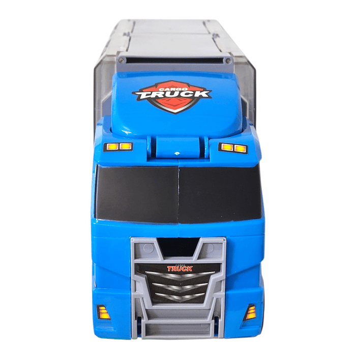 Juguete Camión Transporte Policial Fricción 6 Autos DBG1611 6