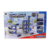 Set Armable Pista Autos 3 Niveles Garaje de Policía DBG1703 8