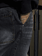Jeans Semi-Baggy Negro Lavado 9.2oz – Infalible - Miniatura 4