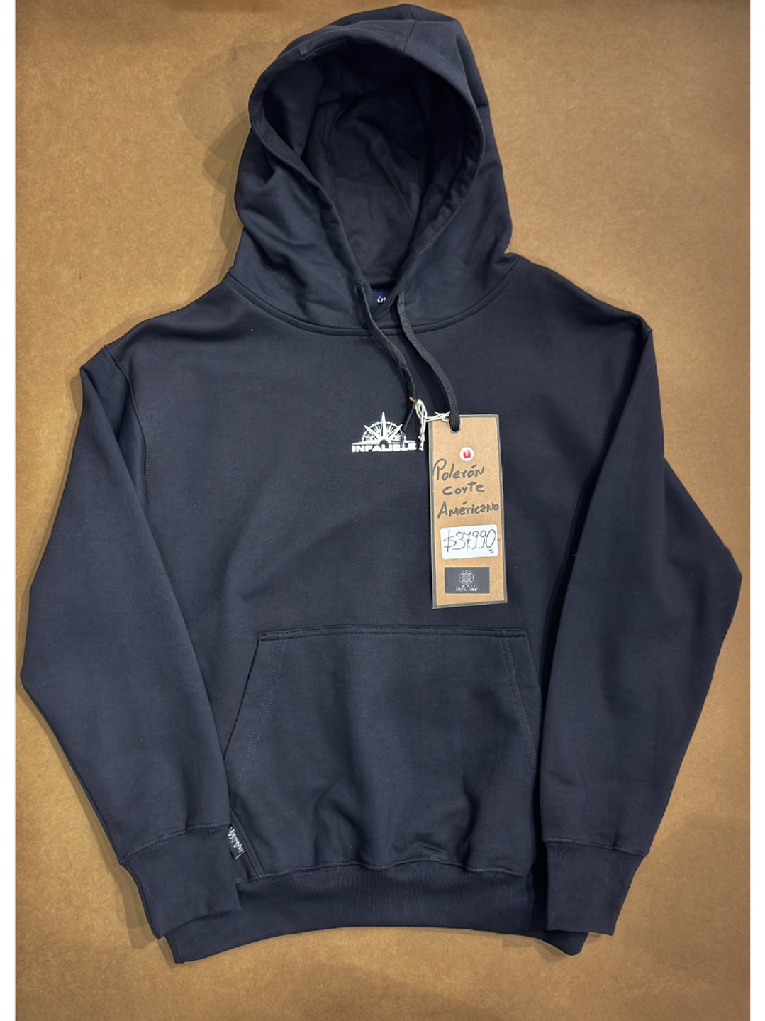 Polerón Americano Oversize Negro | Estilo Urbano Infalible 1