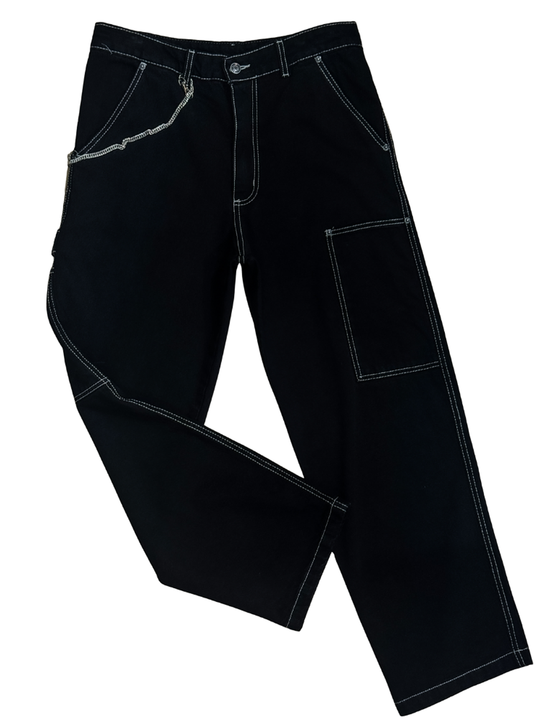 Jeans Carpintero Negro 12oz Urbano – Infalible 1
