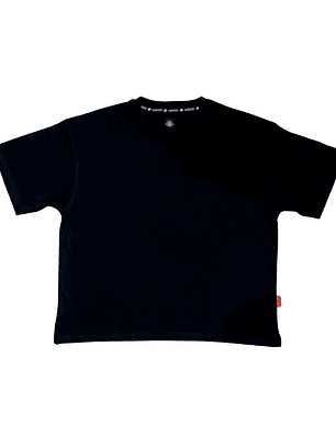 Polera Oversize Boxy Fit Negra