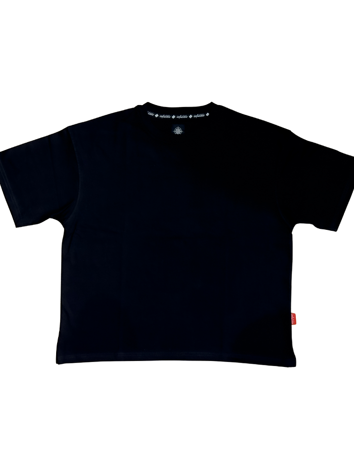 Polera Oversize Boxy Fit Negra 2