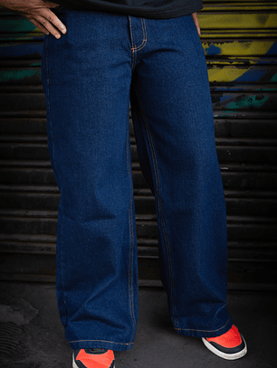 Jeans Baggy Denim Raw INFALIBLE