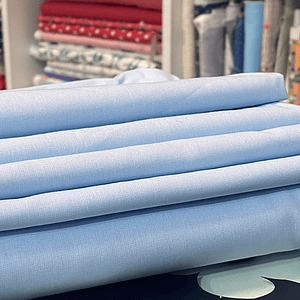 Tecido Liso Azul Bebê