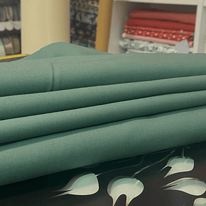 Tecido Liso Verde Seco 