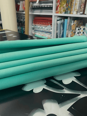 Tecido Liso Verde Menta 