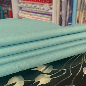 Tecido Liso Azul Mar