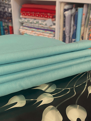 Tecido Liso Azul Mar