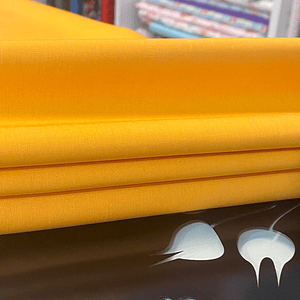 Tecido Liso Amarelo Ouro