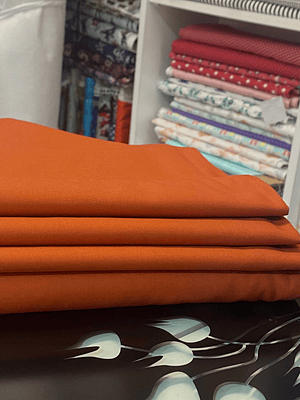 Tecido Liso Cor De Tijolo