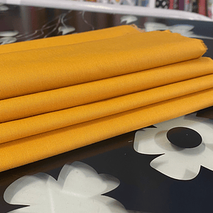 Tecido Liso Amarelo Ocre 