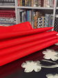 Tecido Liso Vermelho  - Thumbnail 1
