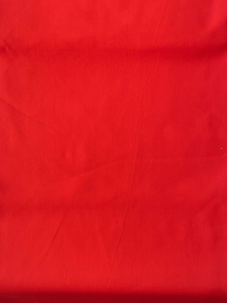 Tecido Liso Vermelho  2