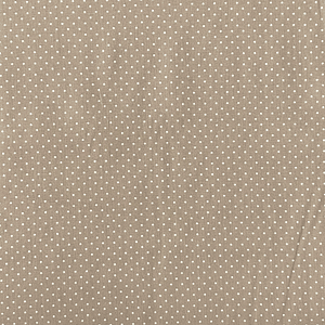 Tecido Bege Com Pintinhas