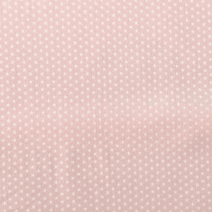 Tecido Rosa Bebê Com Estrelinhas 