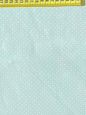 Tecido Azul Bebê Com Pintinhas