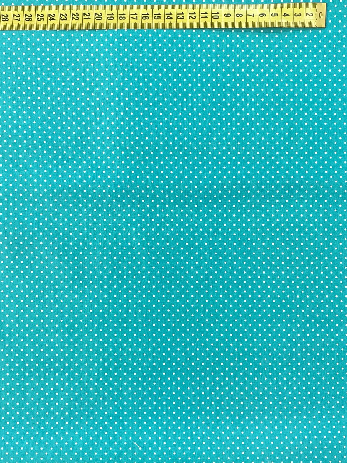 Tecido Azul Mar Com Pintinhas  1