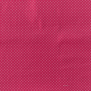 Tecido Rosa Fúcsia Com Pintinhas  