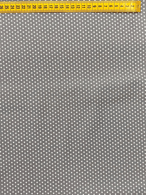 Tecido Cinza Com Estrelinhas 