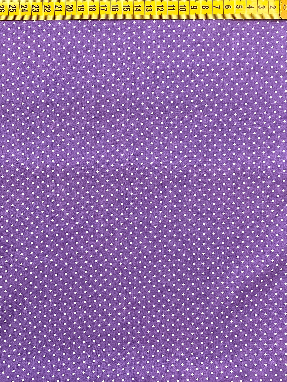 Tecido Violeta Com Pintinhas 1