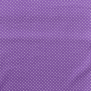 Tecido Violeta Com Pintinhas