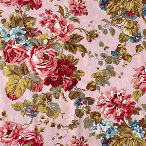 Tecido Rosa Floral 