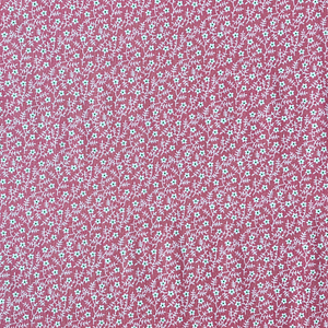 Tecido Rosa Com Florzinhas 