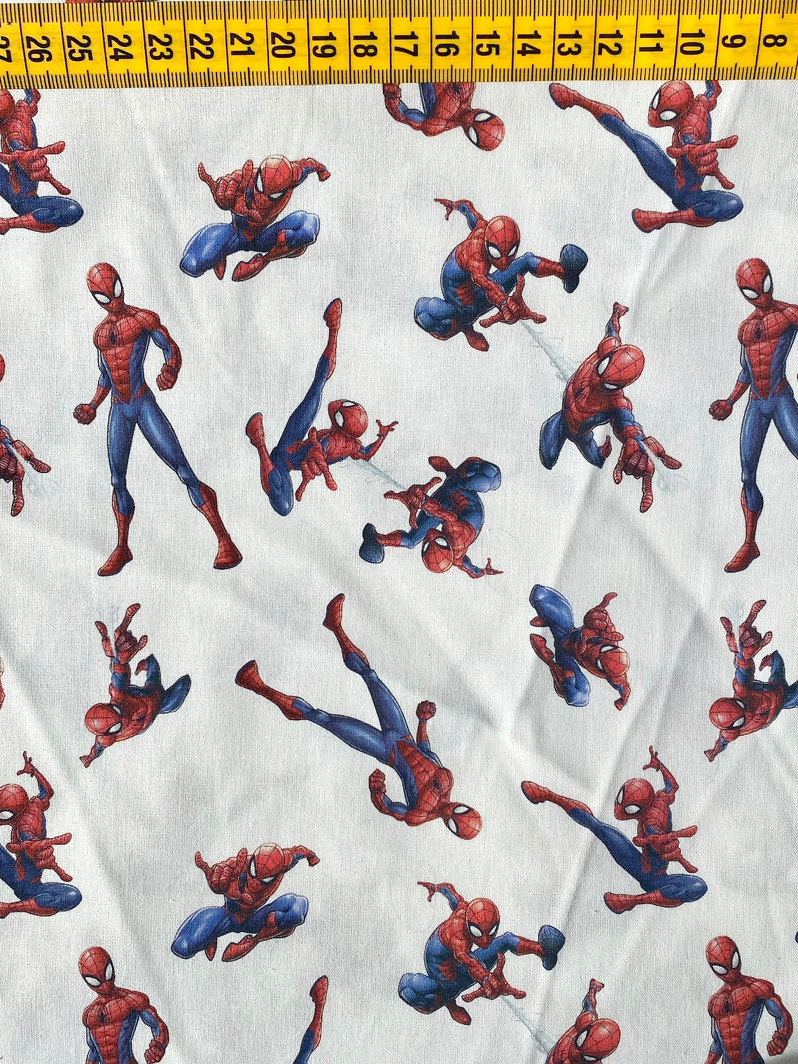 Tecido Do Homem Aranha Fundo Branco  1