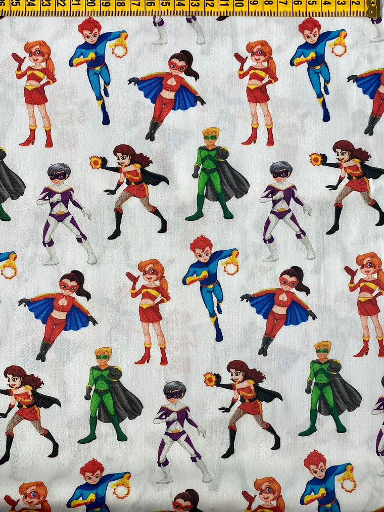 Tecido De Heróis  1