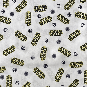 Tecido Com Símbolo Do Star Wars 